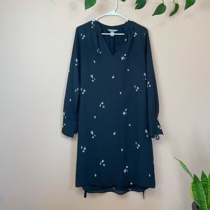 H&M Navy Floral Dress